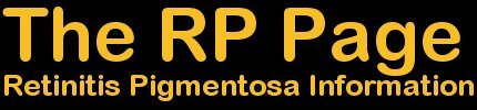 The RP Page, Retinitis Pigmentosa Info